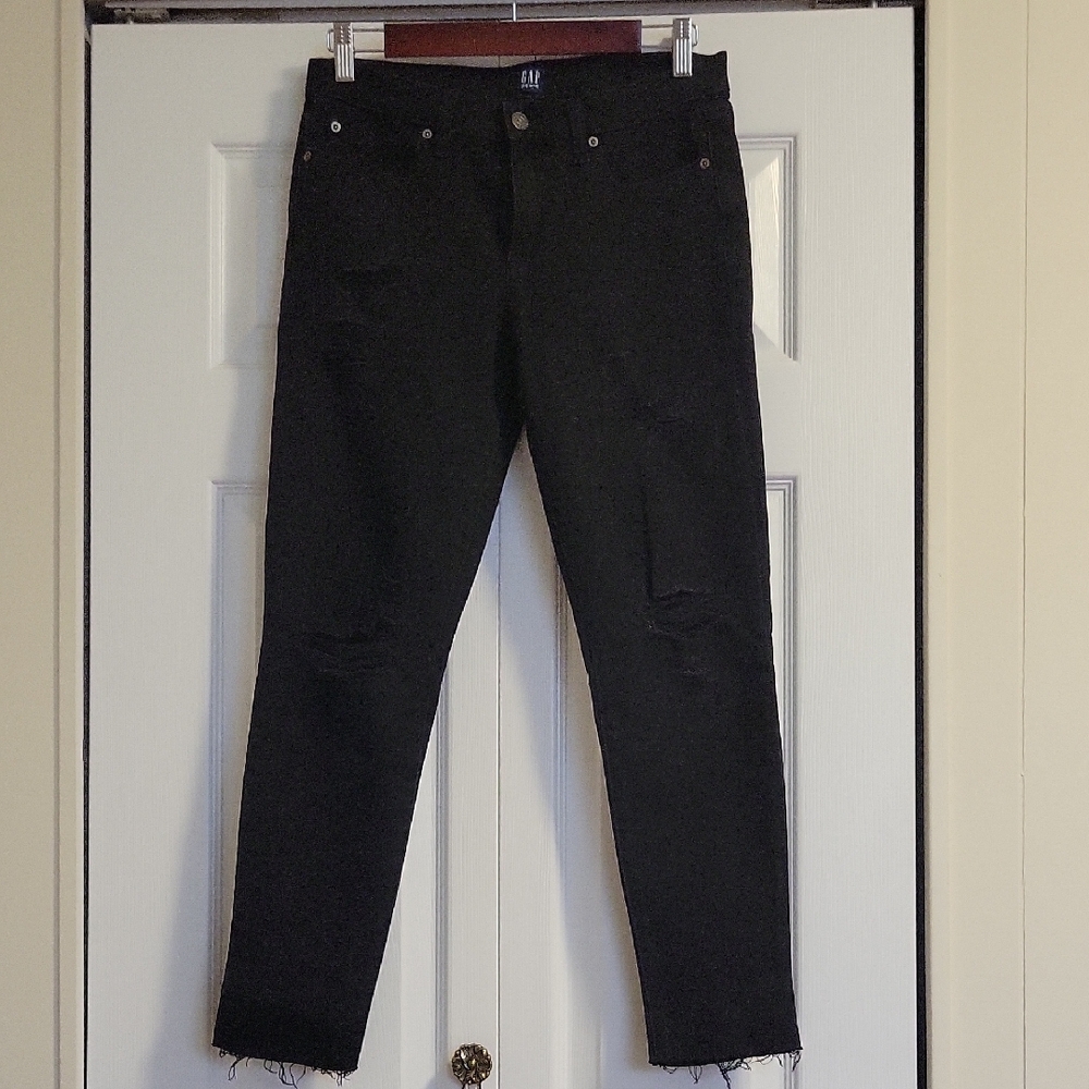 GAP Women's Ankle Black Jeans